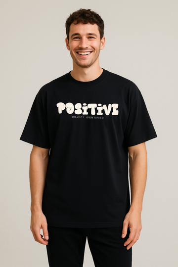 OVERSIZED GRAPHIC TEE – “POSITIVE STREET CULTURE”