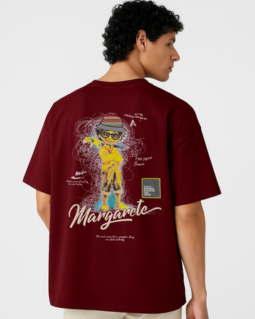 Margarete Series – Oversized Artistic Graphic Tees