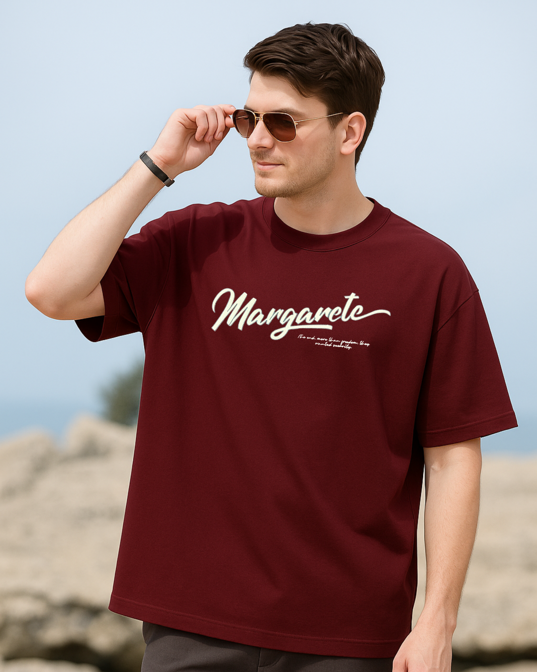 Margarete Series – Oversized Artistic Graphic Tees