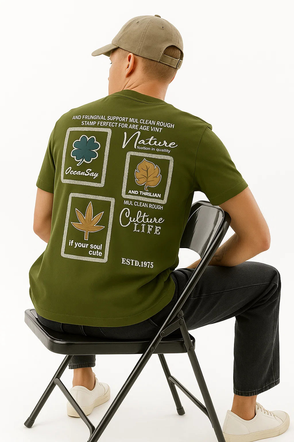 OVERSIZED GRAPHIC TEES – “Nature Culture Series